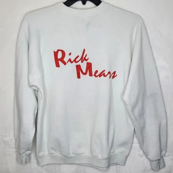 Vintage 80s Pennzoil Motorsport Rick Mears Racing Sweatshirt Size XL - Picture 9 of 15